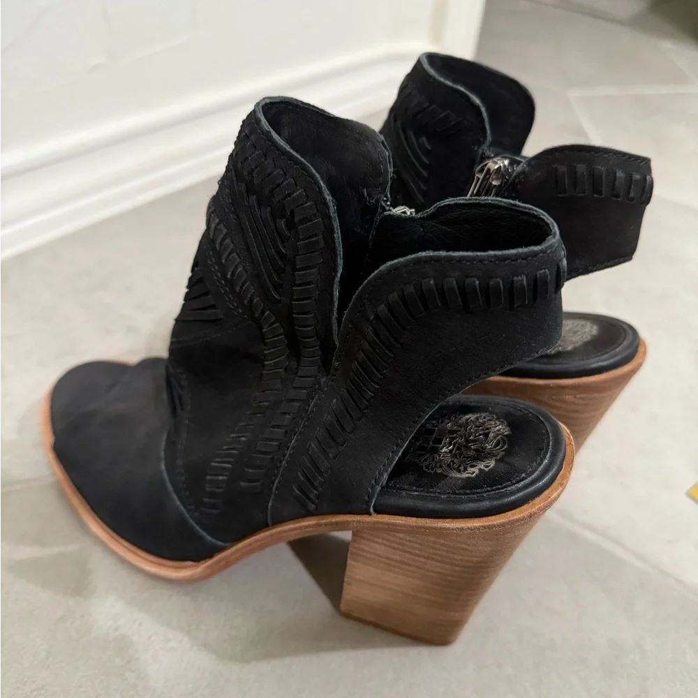 Vince Camuto black Katrina suede bootie - Picture 4 of 13